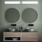 Luxrite 48 Inch Square LED Vanity Light Over Mirror Brushed Nickel 5CCT 2700K-5000K 38W 2800LM Dimmable ETL LR32179-1PK - alternate 4